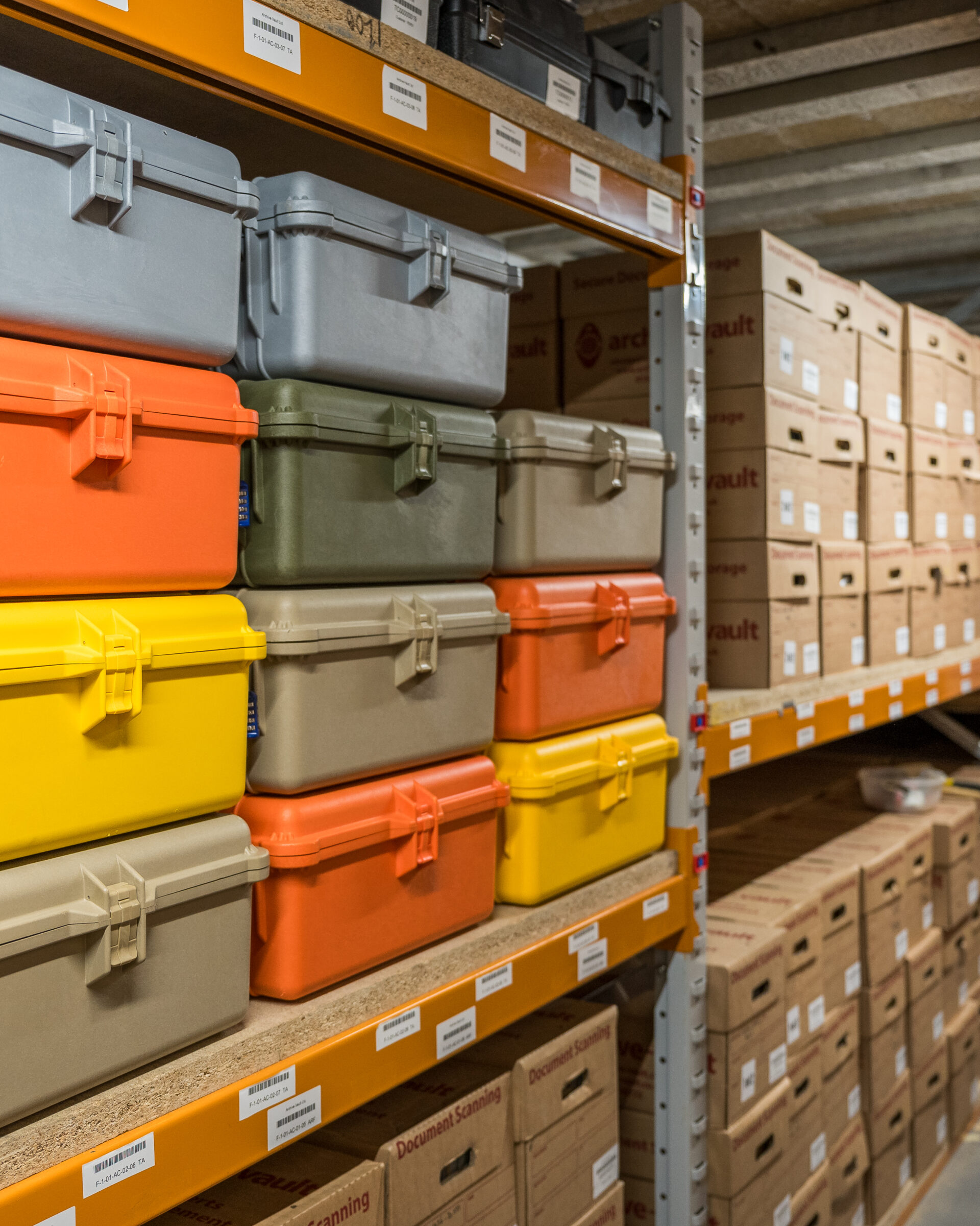 Archive Container Storage Archiving Services and Document Storage Norwich | Archive Vault